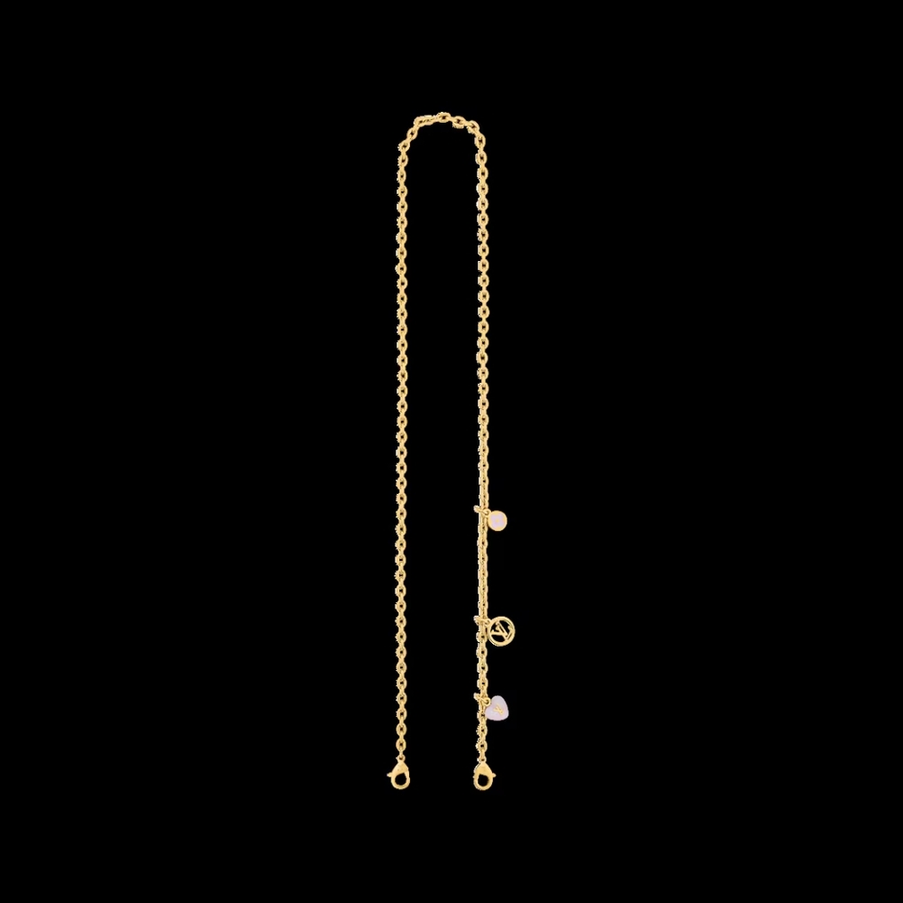 Louis Vuitton Gold Chain Charm Strap